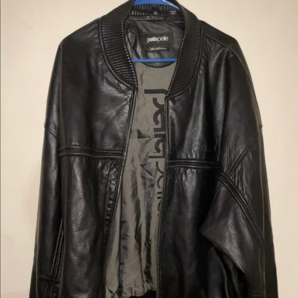 Pelle pelle leather jacket size 50